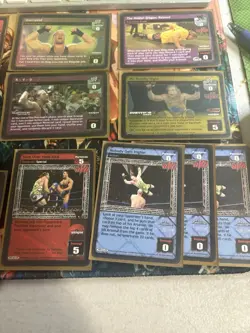 WWE WWF Raw Deal Rob Van Damme Card Lot Set - Image 3