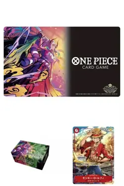 One Piece Card Game Championship Full Set 2022 Promo Card Playmat Box Bandai - Image 4
