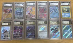 Pokemon TCG CGC Graded Pokemon Card Lot Of 12 - Image 1