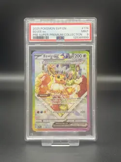 Eevee SVP174 PSA 9 Prismatic Evolution Super Premium Collection Promo Card - Image 1