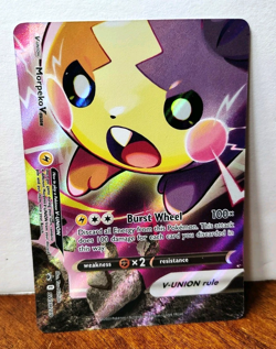 POKEMON MORPEKO V-UNION 4 CARD PROMO SET SWSH287 SWSH288 SWSH289 SWSH290 LP-NM - Image 5
