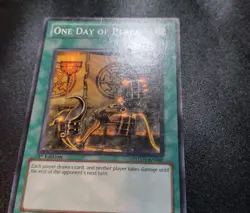 One Day of Peace PHSW-EN060 Common Unlimited Edition Yugioh Card MP - Image 3