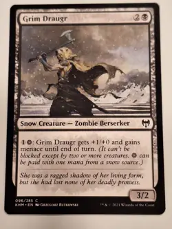 Grim Draugr - Kaldheim - Magic the Gathering MTG Nice! - Image 1