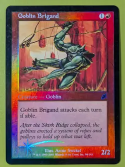FOIL Goblin Brigand x1 Scourge 1x MTG Magic the Gathering - Image 1