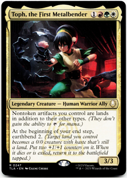 Toph, the First Metalbender [Avatar: The Last Airbender] MTG Magic ????? - Image 3