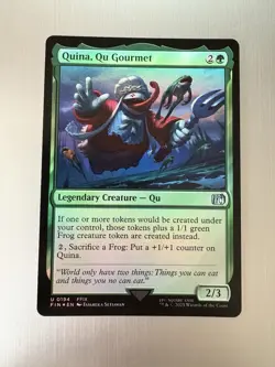 Quina, Qu Gourmet - 194 - Magic: Final Fantasy MTG - Uncommon - FOIL - FFIX - Image 1