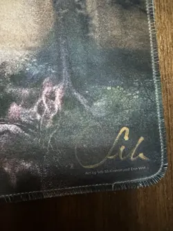 MTG Seb McKinnon SIGNED Playmat "Answered Call" Magic The Gathering - Image 2