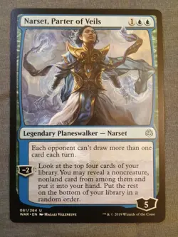 Narset, Parter of Veils War of the Spark Regular NM U 061/264 - Image 1