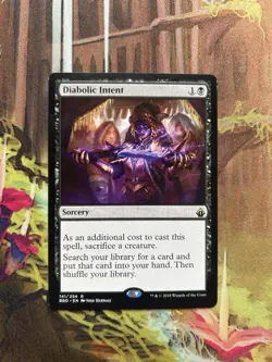 Diabolic Intent - Battlebond - MTG Magic the Gathering - NM - Image 1