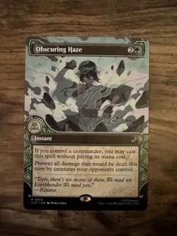Obscuring Haze TLE-0313 Avatar MTG Showcase Rare - Image 1