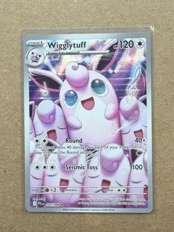Pokemon TCG Phantasmal Flames Wigglytuff 105/94 Illustration Rare - Image 1