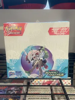 Pokemon TCG: Journey Together Enhanced Factory Sealed Booster Box + Topper - Image 1