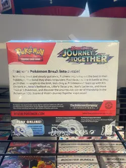 Pokemon TCG: Journey Together Enhanced Factory Sealed Booster Box + Topper - Image 3