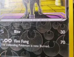 POKEMON HOUNDOOM 75/124 REVERSE HOLO RARE DRAGONS EXALTED MP-HP - Image 5