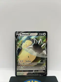 Snorlax V 141/202 Near Mint SWSH01: Sword & Shield Base Set Pokemon Shipnow - Image 1