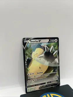 Snorlax V 141/202 Near Mint SWSH01: Sword & Shield Base Set Pokemon Shipnow - Image 2