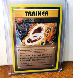POKEMON CHARIZARD SPIRIT LINK 75/108 REVERSE HOLO XY EVOLUTIONS LP - Image 5