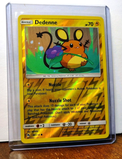 POKEMON DEDENNE 84/214 REVERSE HOLO LOST THUNDER LP - Image 5