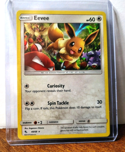 POKEMON EEVEE 48/68 HOLO RARE HIDDEN FATES LP-NM - Image 5