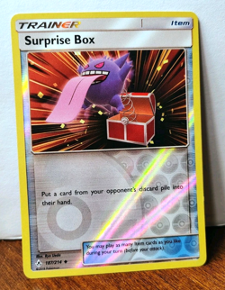 POKEMON SURPRISE BOX 187/214 REVERSE HOLO UNBROKEN BONDS GENGAR LP - Image 1