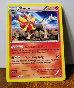 POKEMON PYROAR 20/106 HOLO RARE FLASHFIRE LP - Image 1