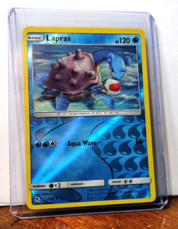 POKEMON LAPRAS 17/68 REVERSE HOLO RARE HIDDEN FATES NM NEAR MINT - Image 5