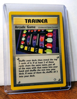 POKEMON ARCADE GAME 83/111 NON-HOLO RARE NEO GENESIS LP-NM - Image 5