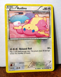 POKEMON AUDINO RC17/RC25 LEGENDARY TREASURES RADIANT COLLECTION LP-NM - Image 1