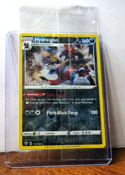 POKEMON HYDREIGON 110/189 REVERSE HOLO RARE THANK YOU PROMO SEALED - Image 4