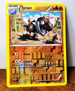 POKEMON TYRUNT 61/111 REVERSE HOLO FURIOUS FISTS LP - Image 1