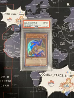 Dark Magician Girl- 15AY-Yu-Gi-Oh- PSA 10 - Image 1