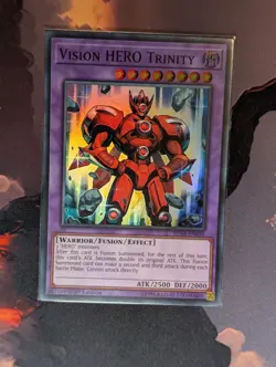Vision HERO Trinity - SHVA-EN036 - Super Rare - 1st Edition - Yugioh - Image 1