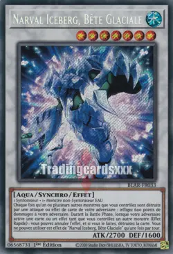 ?Yu-Gi-Oh!? Narval Iceberg, Bete Glaciale : BLAR-FR033 SE - Image 1