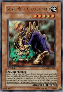 Koa'ki Meiru Ghoulungulate - Ultra Rare 1st Edition ANPR-EN082 - MP - YuGiOh - Image 1