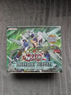 Yu-Gi-Oh Legendary Duelist Synchro Storm Display 1. Auflage Deutsch Neu & OVP... - Image 1