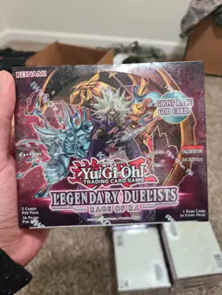 Rage of RA Booster Box 1st edition YuGiOh Legendary Duelists Konami Factory Seal - Image 5