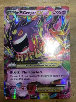 Pokemon M Gengar EX Ultra Rare Holo Card 35/119 XY-Phantom Forces - Image 1