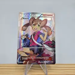 NM Shauna 111A/124 Alternate Art Holo Pokemon Card Textured Full Art - Image 1