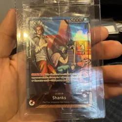 Shanks (2025 PSA Magazine Promo) OP09-001 One Piece Promotion Cards Sealed - Image 1
