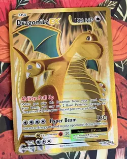 Dragonite EX 106/108 XY Evolutions NM Full Art Ultra Rare Pokemon Card - Image 1