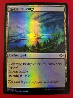 1x Goldmire Bridge | FOIL | Modern Horizons 2 | MTG Magic Cards - Image 1