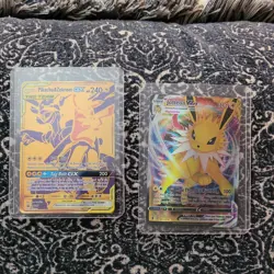 Pikachu & Zekrom GX SM248 Holo. jolteon Vmax 051/203. rare. promo card. art lot - Image 1