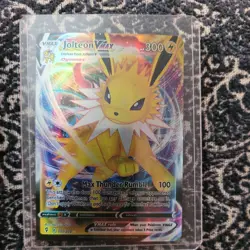 Pikachu & Zekrom GX SM248 Holo. jolteon Vmax 051/203. rare. promo card. art lot - Image 3