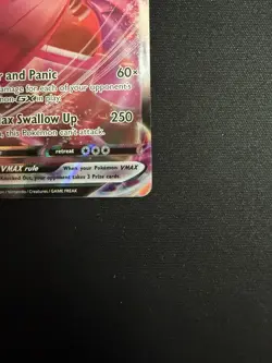 Pokemon TCG Fusion Strike Gengar VMAX Ultra Rare Holo Card 157/264 - Image 5