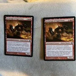 MTG- Archetype Of Aggression - Born Of The Gods- NM - MAGIC CARD - Image 1