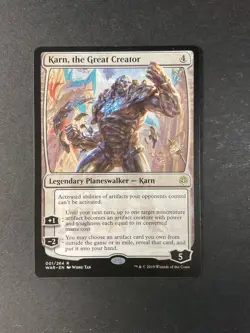 Karn, the Great Creator - War of the Spark - Magic the Gathering - MTG - Image 1