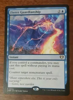 Fierce Guardianship MTG Commander Masters Regular #0094 - Image 1