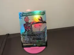 MTG - Miles Morales - Ultimate Spider-Man - Borderless - SPM 234 - FOIL - CRIMP - Image 2