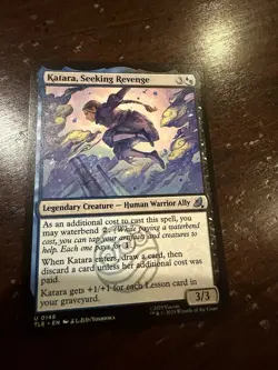 Avatar: The Last Airbender Eternal #U148 Katara, Seeking Revenge - Image 1