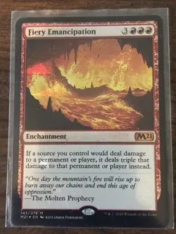 Fiery Emancipation Core Set 2021 Foil - Image 1
